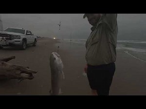 Surf fishing South Padre Island