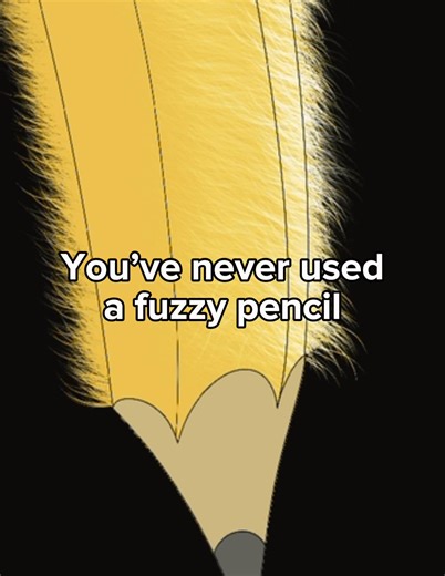 Tag someone who needs a fuzzy pencil. #procreateapp #digitalart #artists #drawingprocess #artblock