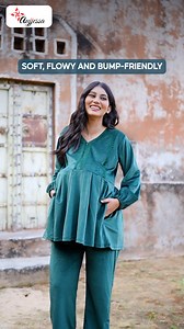22 reactions | Winter Maternity Wear Jo Growing Bump Ke Saath Warmth, Comfort Aur Confidence Bhi Dein Stylish Aur Cozy Winter-Specific Design  Soft, Fabrics - Pregnancy-Friendly 懶 Body Fits - Bump-Comfort Approved ✨ Effortless Everyday Warmth ❄️ Designed For Comfort In Pregnancy Iss Winter, Aap Aur Aapke Baby Ke Comfort Ke Liye Perfect Maternity Collection Order Now | Aujjessa | Facebook