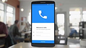 Ein Einblick in die neue "Hello" App von Facebook. Mehr Details:...