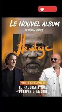 Pascal Obispo's duets in Heritage #pascalobispo #album #heritage