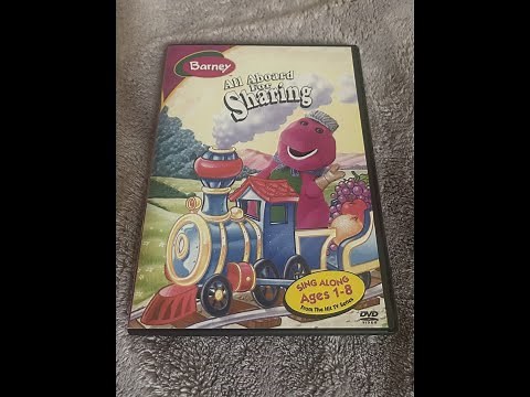 Barney's All Aboard For sharing ( 2004 DVD )