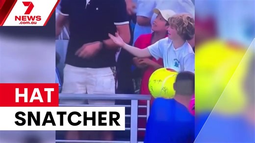 Polish businessman apologises for snatching tennis fan's cap