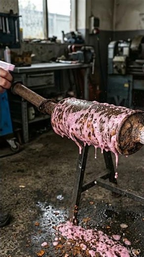 Satisfying Rust Removal: Transforming a Car Exhaust with Rust Off
