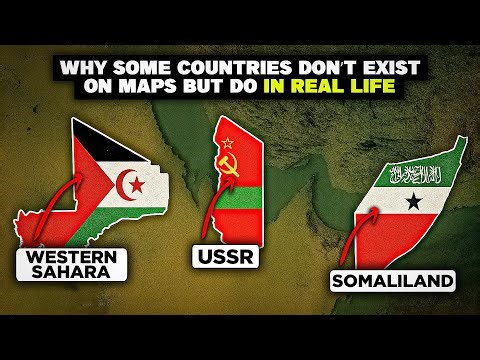 Why Some Countries Don’t Exist on Maps But Do in Real Life