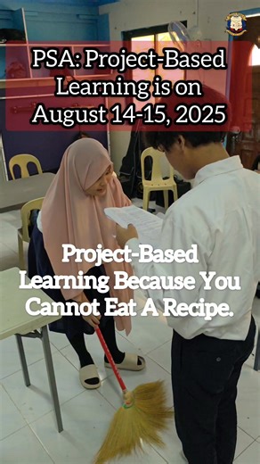 PSA: Project-Based Learning is on August 14-15, 2025 #projectbasedlearning #project #HandsOnLearning | American School of English Math and Sciences