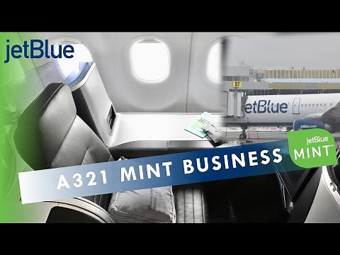 jetBlue MINT Business Class onboard A321 from San Francisco to New York JFK