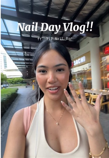 @717 Nail Bar Polka dot nail day 😅 #naildayvlog #nailinspo #nailday #vlog #nailtok