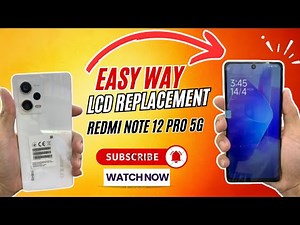 Redmi Note 12 Pro LCD Screen Replacement | How to Replace LCD Redmi Note 12 pro 5g.