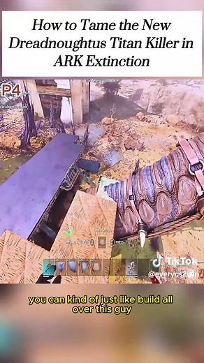 How To Tame Dreadnoughtus in ARK: Extinction Guide