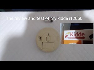 The review and test of my kidde i12060