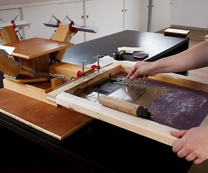 Make a 4 Color Screen Printing Press