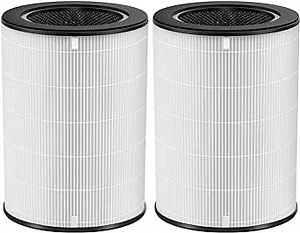 2 Pack AP-T45 AP-T40FL HEPA Replacement Filter Compatible with 1461901 Homedics 5 in 1 Total Clean Air Purifier 1461901 Replacement Filter, AP-T40, AP-T43, AP-T45-BK and AP-T45-WT,Costco 1461901