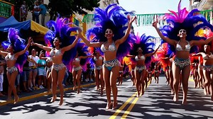 Carnival Parade | Premium Stock Video Footage