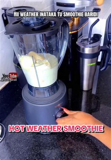 Refreshing Hot Weather Smoothie Recipe