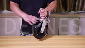 6 Inch Scaffolding Caster Wheels Set,4 Pack Heavy Duty Swivel Casters, 1100 LBS Per Wheel, 360 Degree Scaffold Caster with Brake (6 Inch)