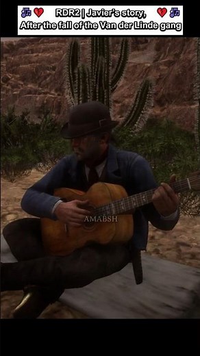 RDR2 Javier’s Song | After the Fall of the Van der Linde Gang 🎶💔 #rdr2