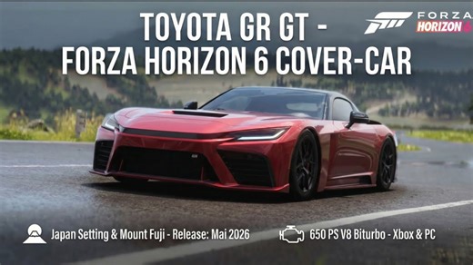 Forza Horizon 6 spielt in Japan | Release im Mai 2026 mit dem Toyota GR GT
