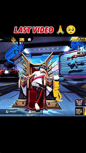 MY LAST VIDEO IN FREE FIRE COMMUNITY 🥺# #freefireindiaofficial