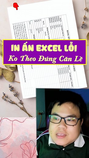 107K views · 1.3K reactions | khắc phục lỗi hay gặp khi in ấn trong Excel, lỗi căn lề đúng nhưng in ra không đúng trong excel #minhlakhoa #khoatinhoc #tinhocvanphong #hocexcel #exceltips | Mình Là Khoa | Facebook