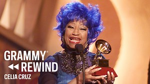 Watch Celia Cruz dance her way onto the stage to accept Best Salsa Performance at the first Latin GRAMMYs: youtu.be/3dv_CWS3yPI In this #GRAMMYRewind episode, the "Queen of Salsa" used the moment to honor her collaborators, her late friend Tito Puente, and the global community that embraced her music. | GRAMMYS
