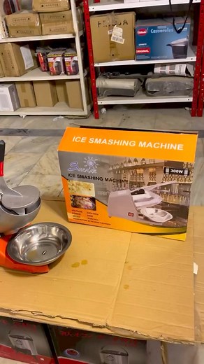 Electric Ice Smashing Machine #fyp #juice #icecream | Warsak Imported Collection