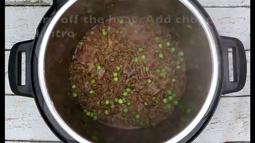 Keema Matar - Instant Pot & Stove (Ground Meat Curry )