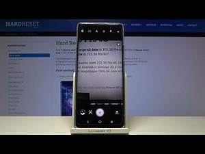 Manage Camera Timer on TCL 20 Pro 5G – Open Camera Settings