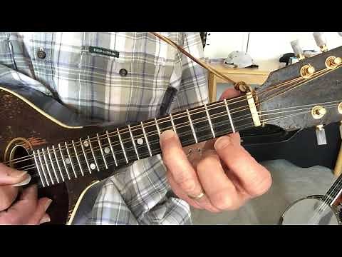 Friend of the Devil, mandolin tutorial in G