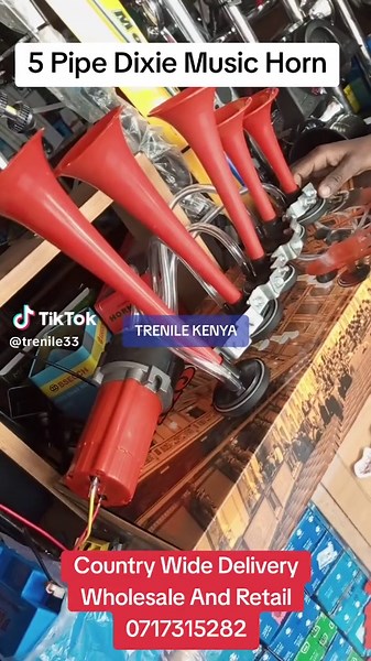 5 Pipe Dixie Music Horns for Wholesale in Kenya