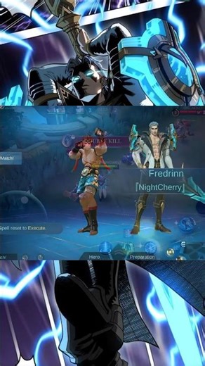 FREDRINN VS MARTIS ☠️ PRO GAME #mobile legends #SHORT