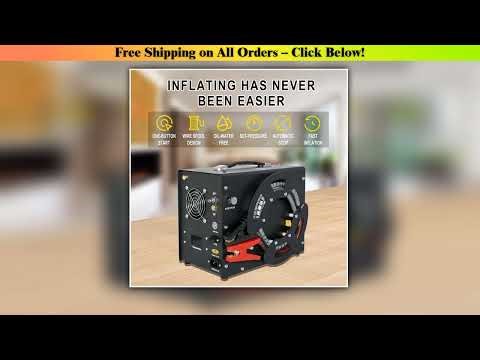 TUXING TXES062 4500Psi 300Bar 12V PCP Air Compressor Portable High Pressure Air