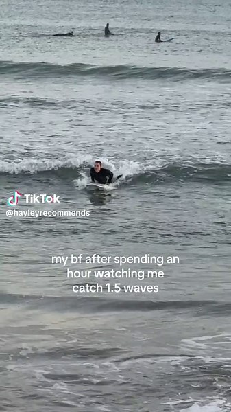 in my defense I longboard and short boarding is way harder ok 😭 #surftok #surfing #hurricanenarda #surfergirl