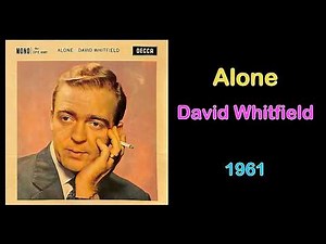 Alone by David Whitfield with Lyrics (HD)