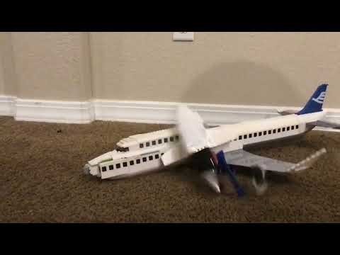 Lego plane crash compilation #1