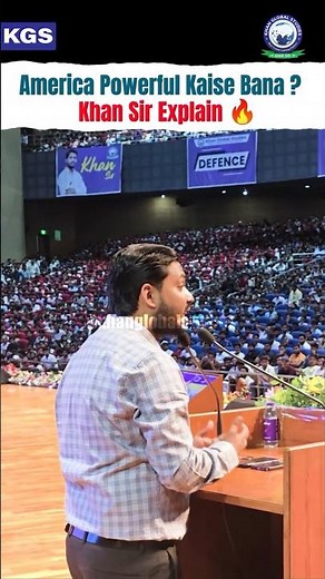 America Powerful Kaise Bana Khan Sir Explain 💪💪 #usa #khanglobalstudies #khansirseminar