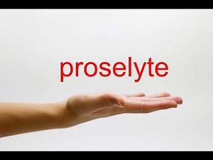 How to Pronounce proselyte - American English