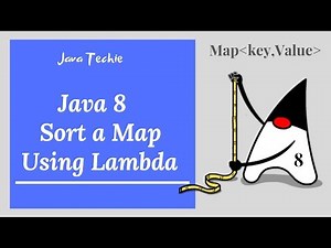 Java 8 Stream - How to Sort a Map using lambda | Example | Java Techie