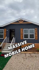 78K views · 1.7K reactions | This massive mobile home is the “KB-3249” by Kabco Builders! This prefab house is over 2,200 sqft and has an interesting layout! WATCH THE FULL TOUR ON THE CHANNEL FOR ALL THE INFO AND PRICIING, link in bio! #mobilehome #prefabhouse #housetour #newhome #manufacturedhomes #realestate #house #prefabhomes | John Roberts | Facebook
