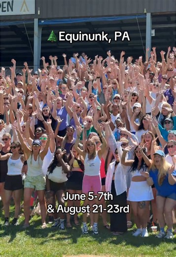 WE CANNOT WAIT for Camp Social year 4 🥳 The deets: • June 5-7th & August 21-23rd • Equinunk, PA (transport available from NYC • All ages, 21-80 • Unlimited activities from crafts to wellness, adventure, and more • Farm fresh meals, drinks, snacks, mocktails, and alcohol included Follow for updates and comment INFO to get notified when tix are live👇 Over 200 women came together from around the world last year…See you this summer? #genxwomen #summercamp #fyp #millennialnostalgia #friendshipismag