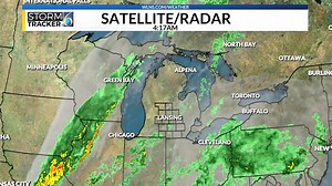 Check out this radar loop from the past 48 hours, which pretty clearly shows a low-pressure system moving through the Great Lakes with rain bands wrapping around its outside! | Blake Harms