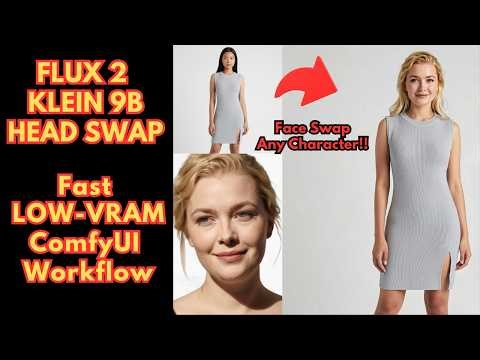 FAST Local AI Face Swap with Flux.2 Klein 9B (ComfyUI Tutorial)
