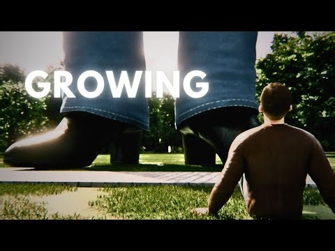 Growing in the Park | Giantess Animation
