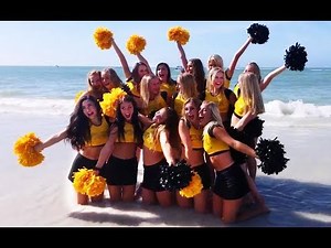 Cheerleaders | College Football | Outback Bowl Beach Day