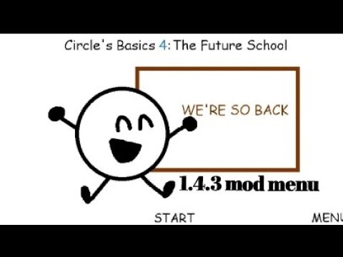 Circle basics 4 1.4.3 mod menu android port (Baldi basics mod)