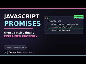 JavaScript Promises Explained (2026): .then(), async/await, and the New Promise.try()