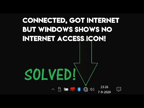 Solved: Windows 10 shows NO INTERNET ACCESS but internet is WORKING. Let's fix this error!