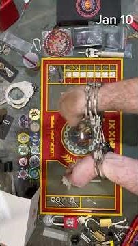 (250) Triple Handcuff Escape #jkkc #locksport #lockpicking #handcuffchallenge #handcuffs #escape