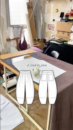 How to sew beginner friendly balloon barrel pants