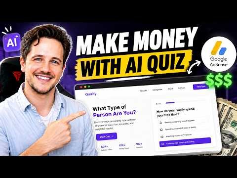 I Built an AI Quiz Website That Earns with Google AdSense